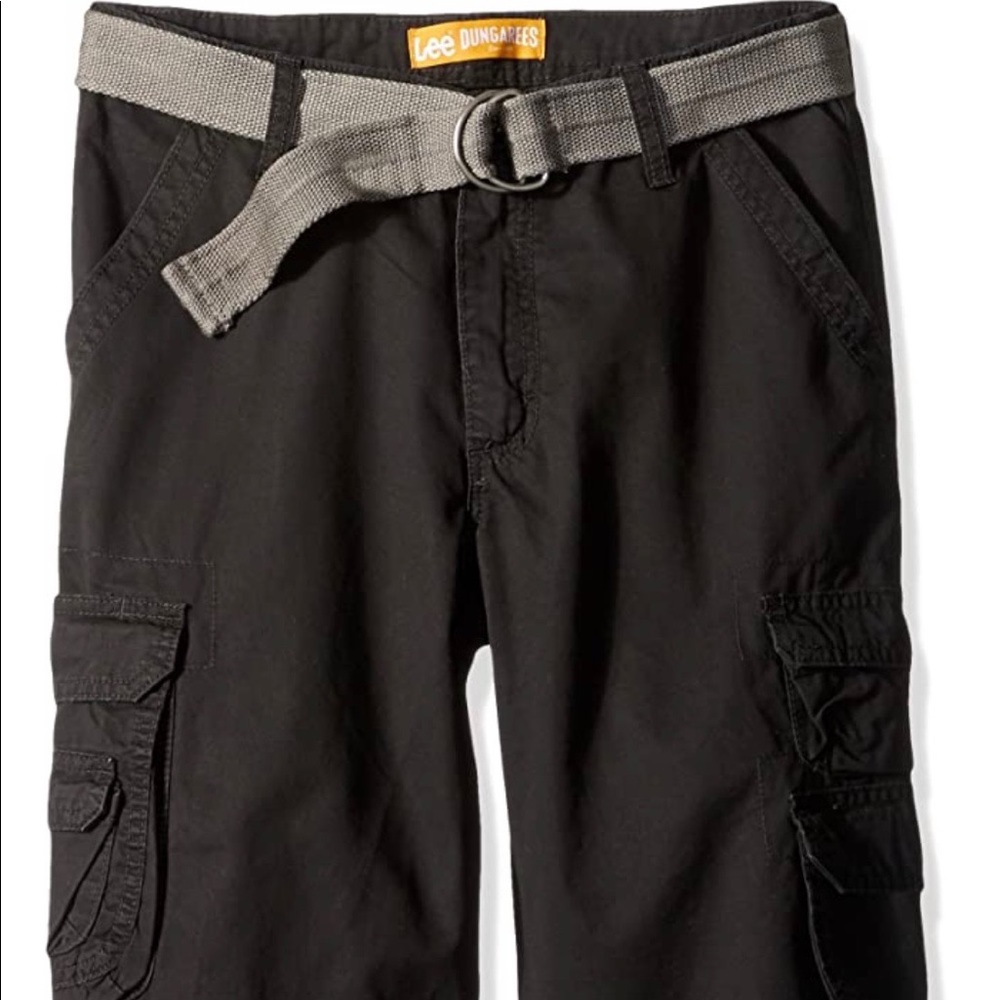 3 Pairs Lee Boys Cargo Shorts adjustable waist